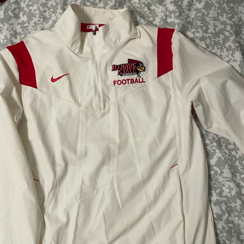 Team issue Illinois State Redbirds football pullover Nike